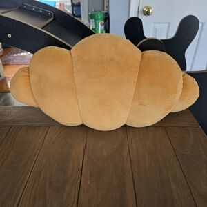 Croissant Shaped Plush Pillow